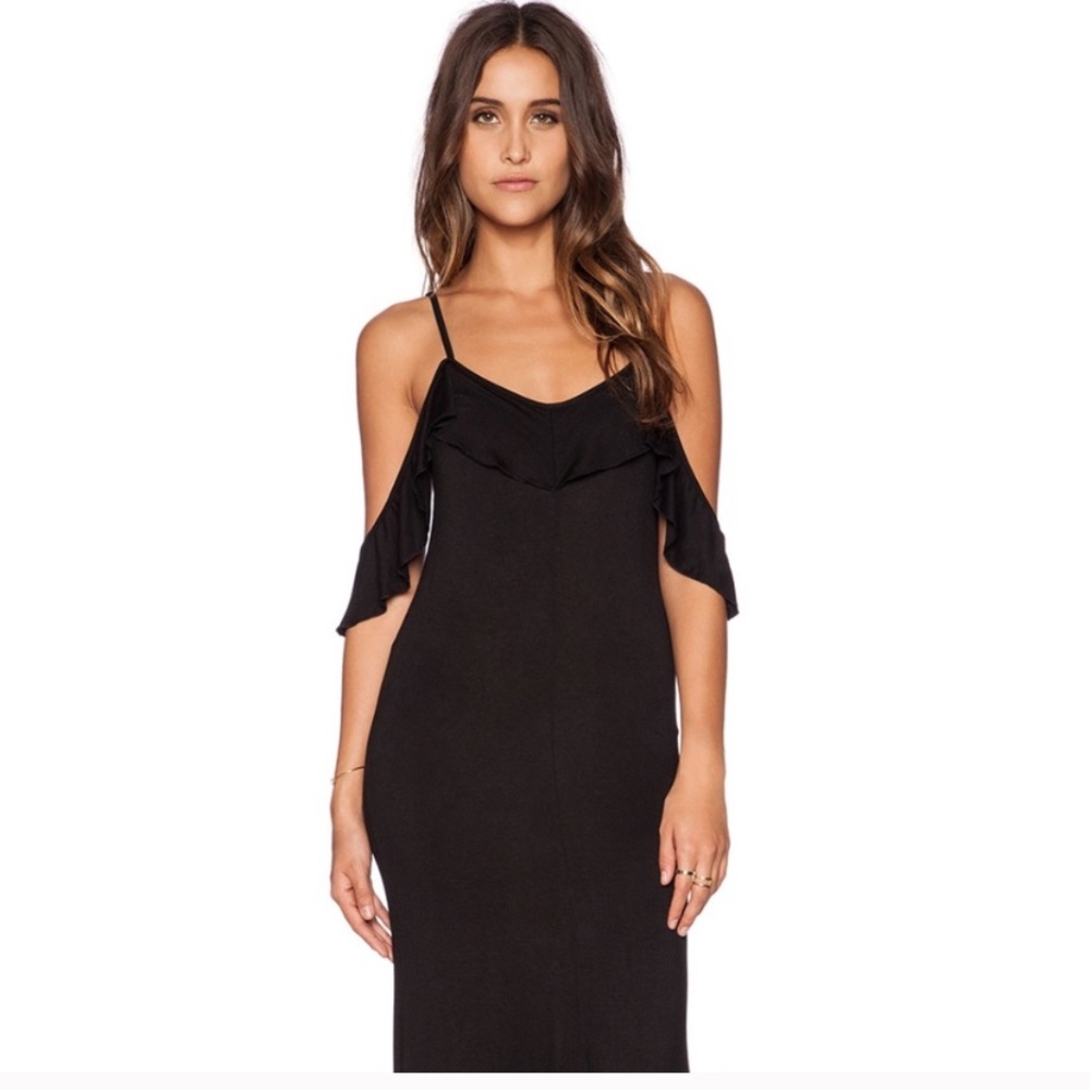 NWT X Love Indie Happy in Frills Maxi Dress